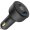 Auto lādētājs Gembird 2-port USB Car Fast Charger 30W Black (TA-UC-AC2PD30LCD-CAR-01)
