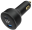 Auto lādētājs Gembird 2-port USB Car Fast Charger 65W Black (TA-UC-AC2PD65LCD-CAR-01)