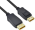 Kabelis Brackton DisplayPort Male - DisplayPort Male 3.0m Balck (D-51-03.0)