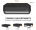 Monitora paliktnis Fellowes Breyta Black (100016560)