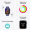 Viedpulkstenis Apple Watch SE 2024 GPS + Cellular 44mm Midnight M/ L (MXGM3ET/A)
