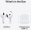 Headphones Apple AirPods 4 ANC (MXP93ZM/A)