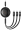 Kabelis Baseus Free2Draw 3in1100w Black (P10368700111-04)
