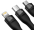 Kabelis Baseus USB+Type C+Lightning+ micro USB 100 W (CASS030101)