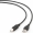 Cable Gembird USB Male - USB Male B 3m Black (CCP-USB2-AMBM-10)