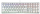 Klaviatūra XTRFY Cherry MX 3.1 White US (G80-3890WH)