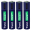 Baterijas Trust USB-C Rechargeable AAA Batteries 4pack (25671)