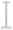 Austiņu statīvs Genesis Thulium 100 White (NGM-2233)