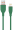Kabelis Gembird Premium silicon USB-A Male - 8-pin Male 1.5m Green (CC-USB2S-AM8PM-1.5M-G)