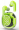 Headphones Gembird Transparent TWS in-ears Green (TWST-01-G)