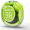 Headphones Gembird Transparent TWS in-ears Green (TWST-01-G)
