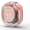 Headphones Gembird Transparent TWS in-ears Pink (TWST-01-PK)