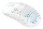 Datorpele Cherry XTRFY M42 RGB Wireless white (M42W-RGB-WHITE)