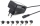 Lādētājs Energenie 12W Universal AC-DC adapter (EG-MC-008)