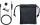 Mikrofons Shure MVL Black (MVL-3.5MM)