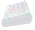 Klaviatūra Savio Whiteout X2 Outemu Peach Silent (5901986049357)