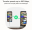 Kabelis Green Cell PowerStream USB Type-C Male - USB Type-C Male 100W White 0.3m (KABGC100PS30SW)