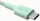 Kabelis Green Cell PowerStream USB Type-C Male - USB Type-C Male 100W Mint Green 0.3m (KABGC100PS30MG)