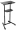 Tv stand Gembird Mobile Lecture Desk with Caster Wheels Black (TVS-DESK-01-BK)