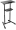 Tv stand Gembird Mobile Lecture Desk with Caster Wheels Black (TVS-DESK-01-BK)