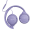 Austiņas JBL Tune 520C Purple Type-C (JBLT520CPUR)