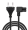 Kabelis Savio Power Cord C7 CL-186 Angled 5m Black (CL-186)