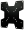 TV and monitor VESA mount adapter 200x200mm (WM-A-VESA200200-01)