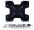 TV and monitor VESA mount adapter 200x200mm (WM-A-VESA200200-01)