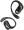 Austiņas Gembird BT Open-ear TWS Black (OWS-01-BK)