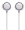 Austiņas JBL Quantum 50C White USB -C (JBLQTUM50CWHT)