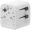 Adapteris Gembird Universal Travel Adapter 12W (TPA-EU2A12-01-W)