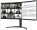 Monitors LG 34" 34WR55QK-B IPS QHD 100hz Curved (34WR55QK-B)