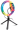 Phone stand SBS 25cm Multicolor LED light (TESELFIRINGCLIP10RGB)