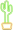 Led lampa Cactus Glow On Neon Effect (LUNEONCACTUS)
