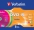 Blank DVD-R AZO Verbatim 4.7GB 16x Colour, 5 Pack Slim (43557V)