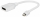 Adapter Gembird Mini DisplayPort - DisplayPort (A-MDPM-DPF-001-W)