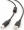 Kabelis Gembird USB Male - USB Male B 1.8m Black (CCF-USB2-AMBM-6)