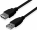 Kabelis Brackton USB Male - USB Female 2.0m Black (US2-VEB-0200.B)