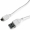Cable Gembird USB Male - MicroUSB Male 1m White (CCP-MUSB2-AMBM-W-1M)