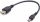 Kabelis Gembird OTG USB Female - MicroUSB Male 0.15m Black (A-OTG-AFBM-03)