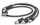 Gembird USB charging combo 3-in-1 Lightning, Type C, Micro USB Black (CC-USB2-AM31-1M)