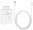 Kabelis Apple USB Male - Apple Lightning Male White 2m (MD819ZM/A)