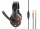 Gembird GHS-03 Gaming Black/Red (GHS-03)