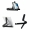 Gembird Universal tablet stand TA-TS-01 Black (TA-TS-01)
