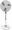 Esperanza Typhoon EHF002 White/​Grey (EHF002WE)