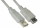 Kabelis Brackton USB Male - USB Female 2m White (US2-VEB-0200.L)