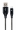 Gembird USB Male - USB Type C Male Premium cotton braided 1m Black (CC-USB2B-AMCM-1M-BW)