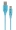 Gembird USB Male - USB Type C Male Premium cotton braided 2m Blue/White (CC-USB2B-AMCM-2M-VW)