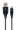 Gembird USB Male - Lightning Male Premium cotton braided 1m Black/White (CC-USB2B-AMLM-1M-BW)