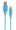 Gembird USB Male - Micro USB Male Premium cotton braided 1m Blue/White (CC-USB2B-AMMBM-1M-VW)